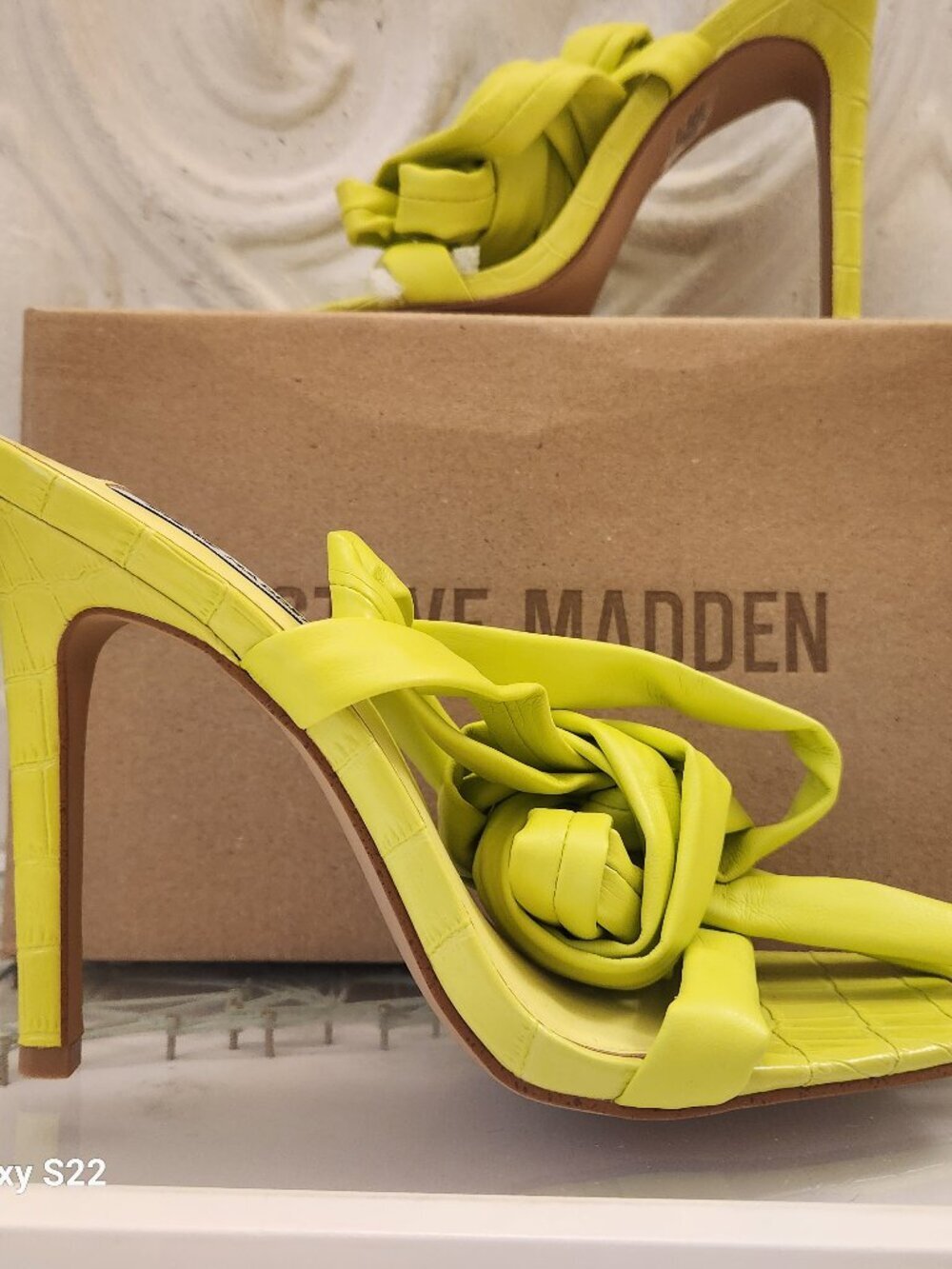 Steve Madden Utilize Lace Up Heeled Sandals. NIB. Size 8.5 - Picture 2 of 11